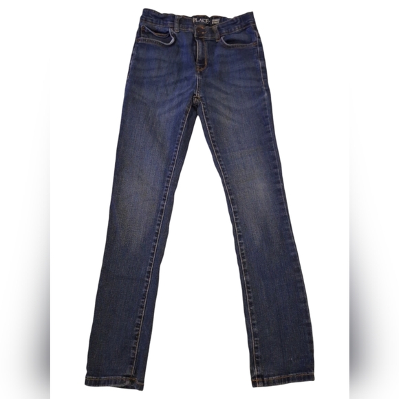 The Children's Place Other - Children's Place jeans size 12 skinny leg stretch adjustable waistband blue